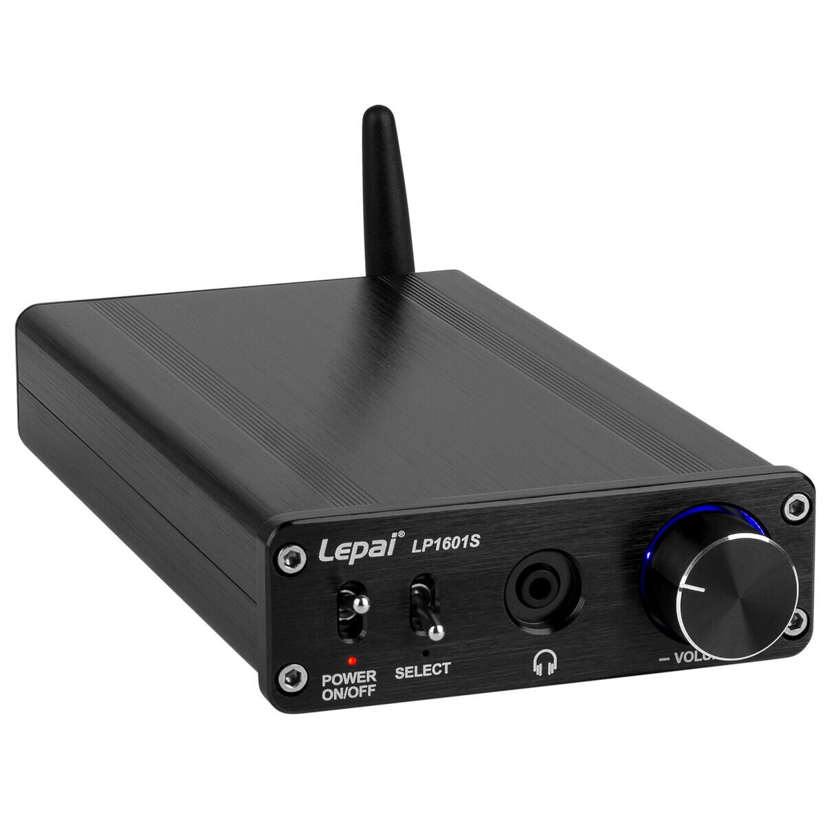Lepai LP1601S 200W Class D Stereo Amplifier with Bluetooth and Power Supply